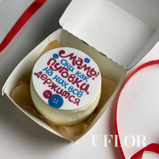 Бенто-торт Мамы они как пуговки