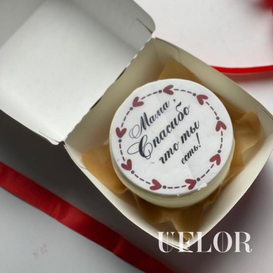 Бенто-торт Мама, спасибо что ты есть